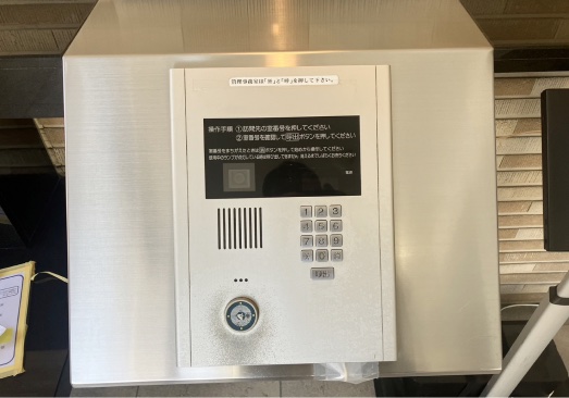 ロビーインターホン（クラウジュ）施工前